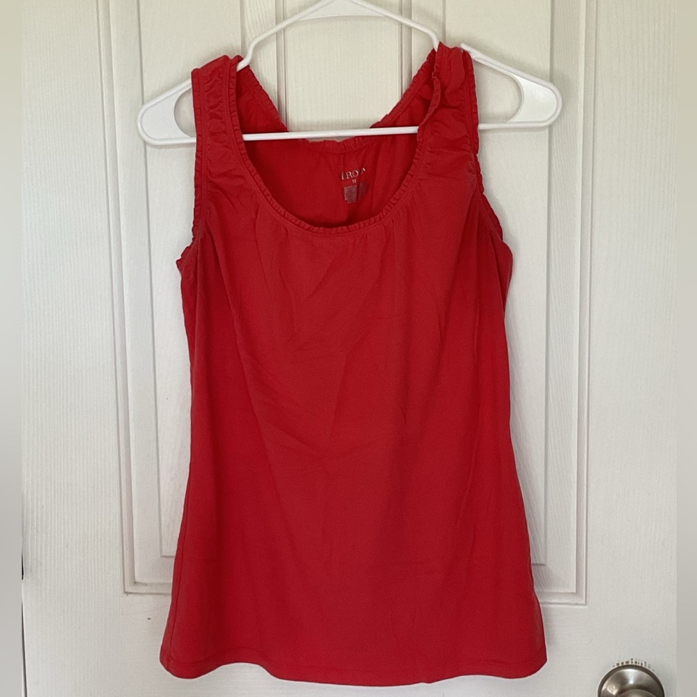 Merona Burnt Orange Fitted Tank Top